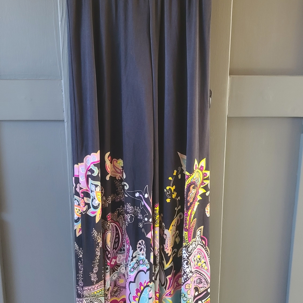 Floral Paisley Maxi Pants